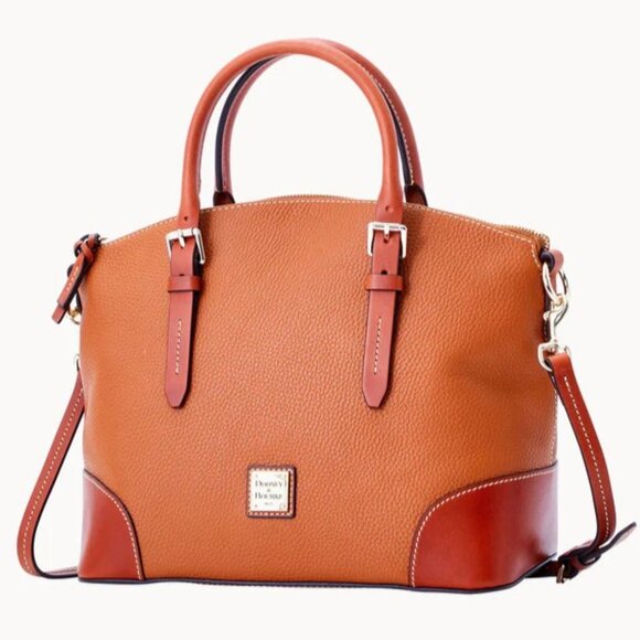 Dooney & Bourke Handbags - Dooney & Bourke - Pebble Grain Domed Satchel